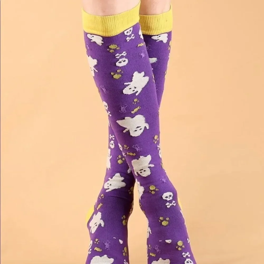 Halloween Thigh High Socks